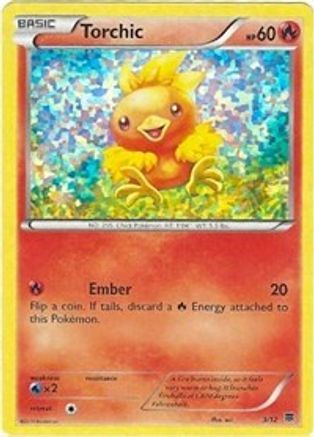 Torchic - 3/12/12  - Holofoil McDonalds Promos 2015 - Promo