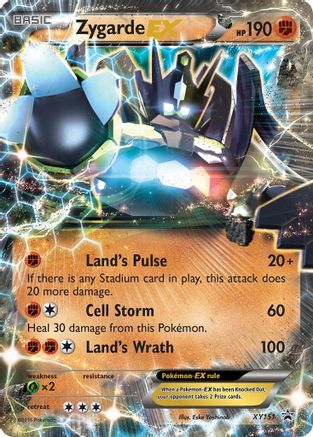 Zygarde EX (Shiny)  - Holofoil XY Promos - Promo