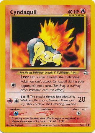 Cyndaquil (56) (56) 056  - Unlimited Neo Genesis - Common