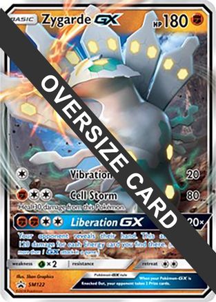 Zygarde GX - SM122  - Holofoil Jumbo Cards - Promo