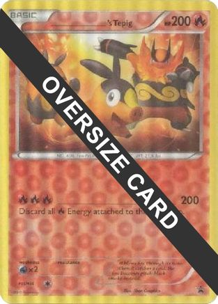 ______'s Tepig  - Reverse Holofoil Jumbo Cards - Promo