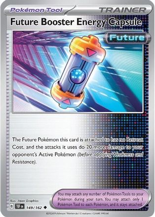 Future Booster Energy Capsule 149  - Reverse Holofoil SV05 Temporal Forces - Uncommon