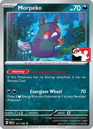 Morpeko 121  Prize Pack Series Cards - Rare