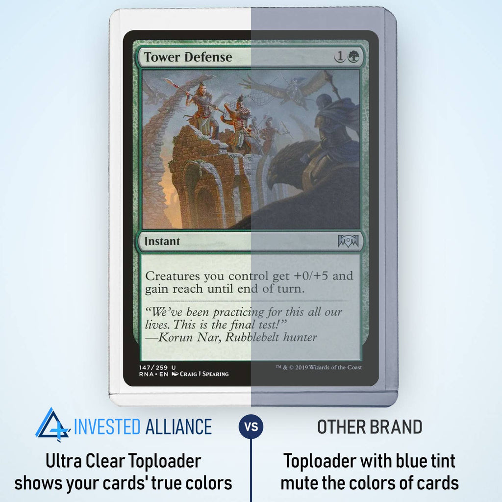 20PT - 100 Pack Top Loaders & Standard Size Penny Sleeves