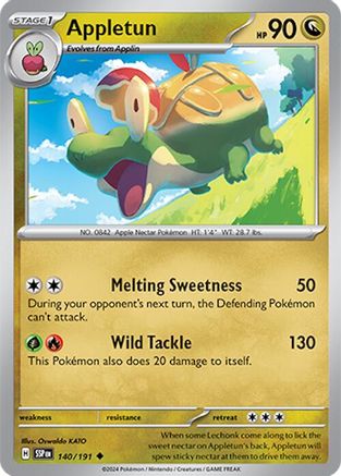 Appletun 140/191  SV08 Surging Sparks - Uncommon