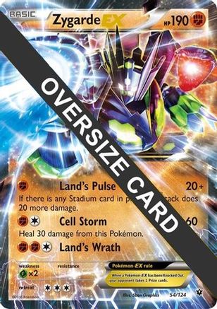 Zygarde EX 054/124  - Holofoil Jumbo Cards - Promo