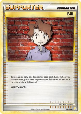 Bill 089  HeartGold SoulSilver - Uncommon