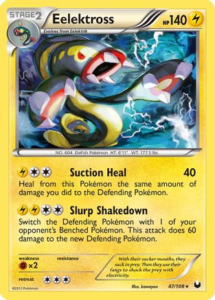 Eelektross  - Holofoil Dark Explorers - Holo Rare