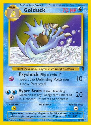 Golduck  Legendary Collection - Uncommon