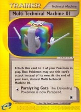 Multi Technical Machine 01  - Reverse Holofoil Expedition - Uncommon