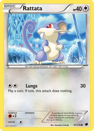 Rattata  Plasma Freeze - Common