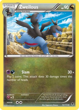 Zweilous  XY  Phantom Forces - Uncommon