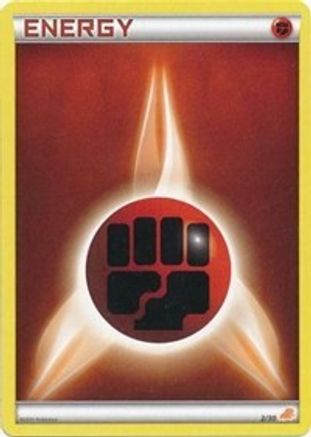 Fighting Energy (#22)  BW Trainer Kit Excadrill & Zoroark - Common