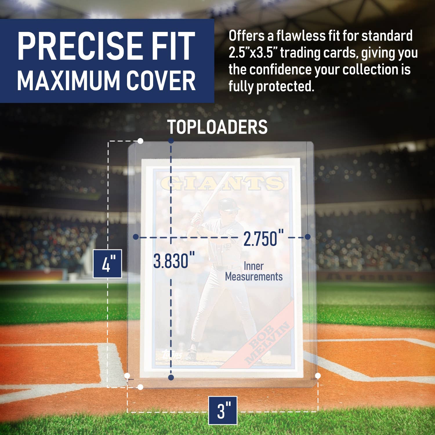 20PT - 100 Pack Top Loaders & Standard Size Penny Sleeves